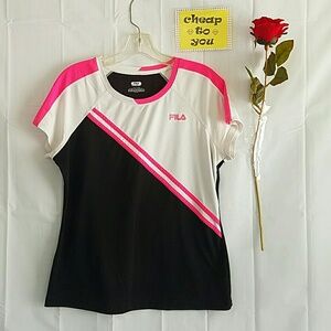 FILA SPORT TEE. SIZE LARGE